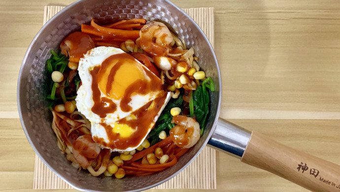 韩式拌饭—健康杂粮