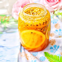 #憋在家里吃什么#百香果柠檬蜂蜜水的做法图解12