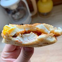 5分钟营养早餐：外酥里嫩三明治的做法图解15