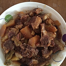 红烧牛肉土豆