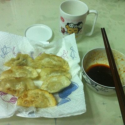 油炸饺子