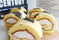花式蛋糕卷之—奶牛蛋糕卷的做法