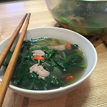 菠菜猪肝汤