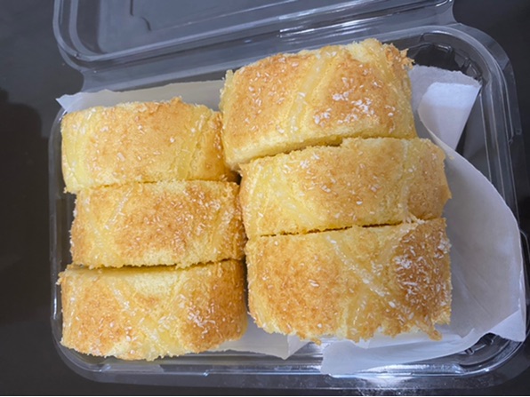 椰香蛋糕卷的做法