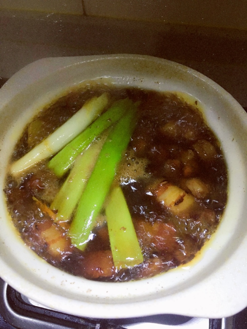 板栗烧肉的做法图解9