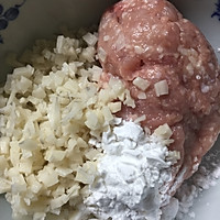 鸡肉藕粒饼的做法图解1