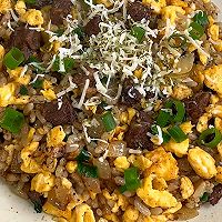 黑松露牛肉炒饭的做法图解8