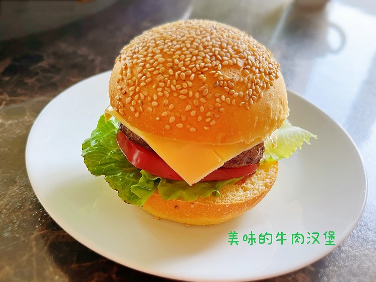 牛肉汉堡之汉堡胚的做法