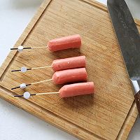 脆脆香香，手抓饼也能做热狗的做法图解2