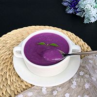 紫薯椰奶～就爱那抹无可替代的紫色的做法图解5