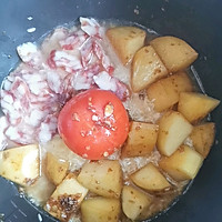 土豆焖饭的做法图解3