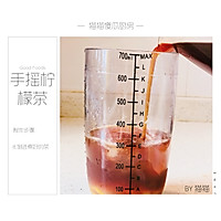 #夏天夜宵High起来！#没有柠檬茶不叫夏天—手摇柠檬茶的做法图解6