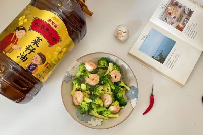 西兰花炒虾仁