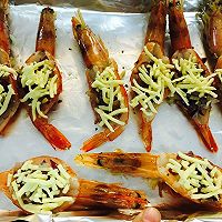 芝士焗大虾的做法图解6