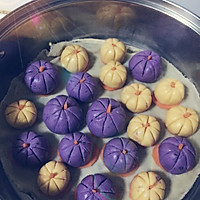 紫薯、南瓜饼的做法图解6