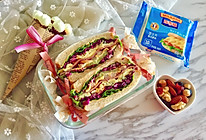 多彩野餐三明治#百吉福食尚达人#的做法