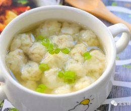 豆腐小丸子 宝宝辅食食谱的做法