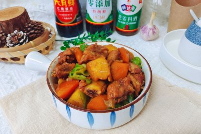 土豆烧排骨