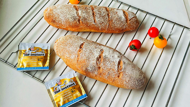 #法式面包#简单版法棍的做法