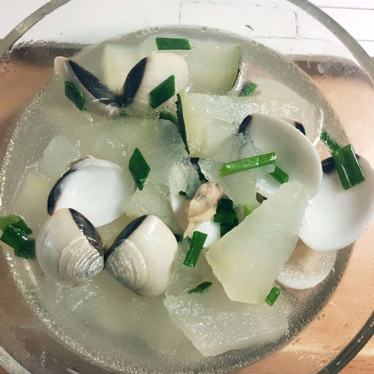 白贝冬瓜汤的做法
