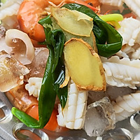 吃不够的捞汁鱿鱼虾的做法图解4