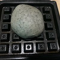 全麦黑芝麻豆沙华夫的做法图解10