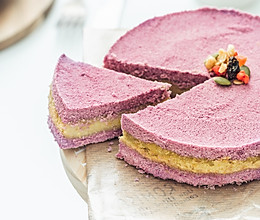 紫薯板栗松糕，细腻松软不上火，不用烤箱也能做的做法