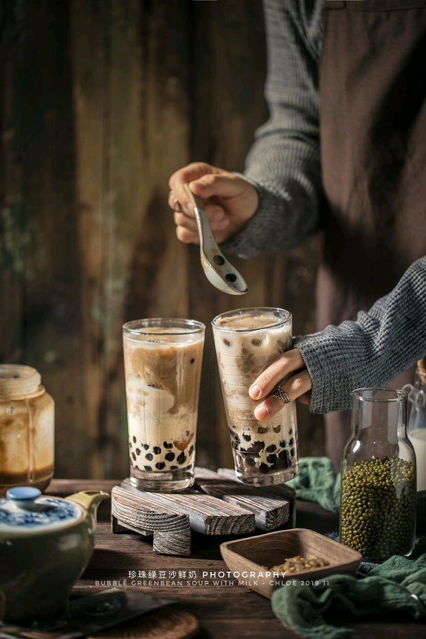 Pearl mung bean milk challenge Taiwan's best drink