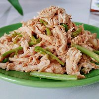 酸辣麻酱香菜鸡的做法图解8