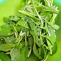 三分钟炒青菜（鸡毛菜）的做法图解1