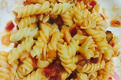 教孩子学会的番茄意面