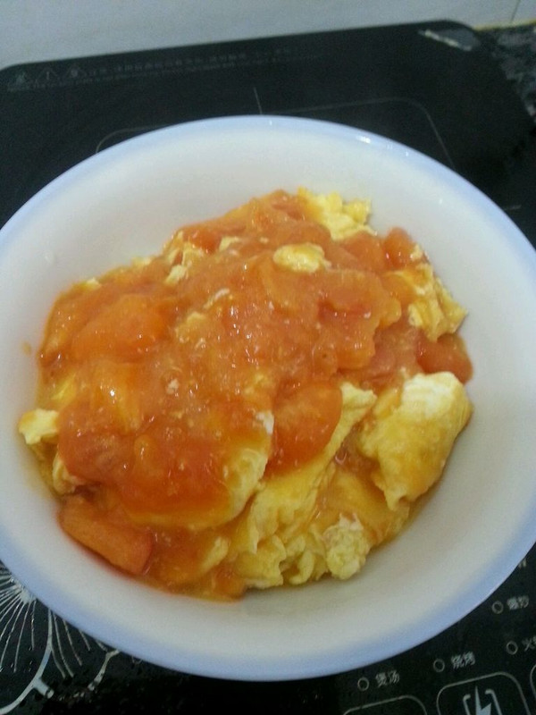 西红杮炒鸡蛋