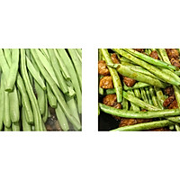 营养时鲜：菜豆、梅花肉的做法图解5