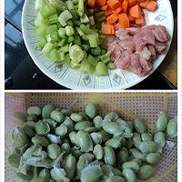 农家炒彩丁的做法图解1