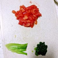 番茄油菜小米疙瘩汤的做法图解5