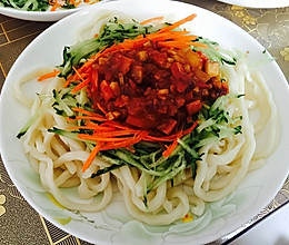 蕃茄肉面的做法