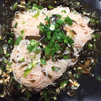 凉拌粉丝海带