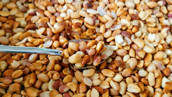 香脆入味无油烤花生米