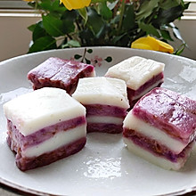 玫瑰紫薯糯米糕