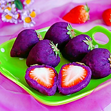 #春季食材大比拼#紫薯绞巾