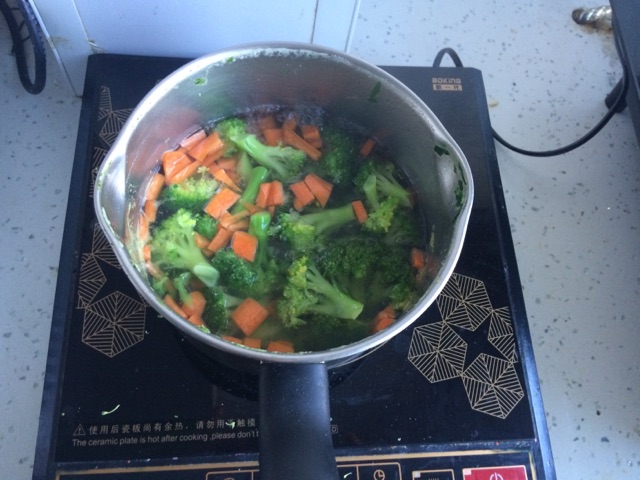 时蔬炒饭的做法图解1