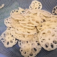 小炒藕片的做法图解3