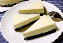 豆腐乳酪蛋糕-黑白分明，口感清爽的做法