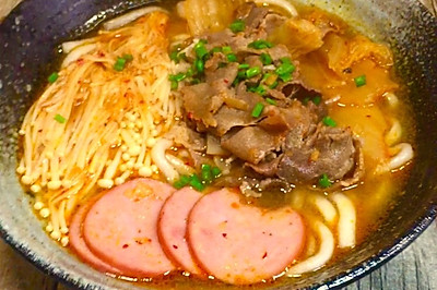 韩式泡菜肥牛米线