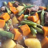 豆角炖排骨的做法图解13