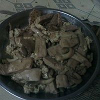 豆腐鸡蛋蘑菇菜的做法图解1