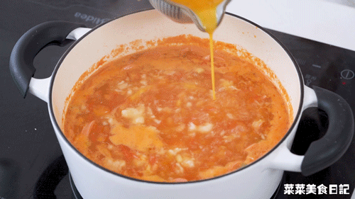 番茄疙瘩汤｜酸甜开胃的做法图解8