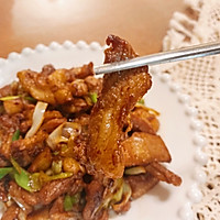 家常葱爆羊肉的做法图解6