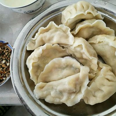 素水饺（角瓜鸡蛋粉丝木耳）
