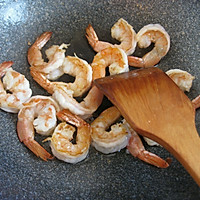 【Shrimp Scampi】蒜蓉鲜虾意面的做法图解4